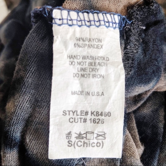 Sale! 3/$15 Stretchy Oil Spill Midi Dress - Picture 4 of 4